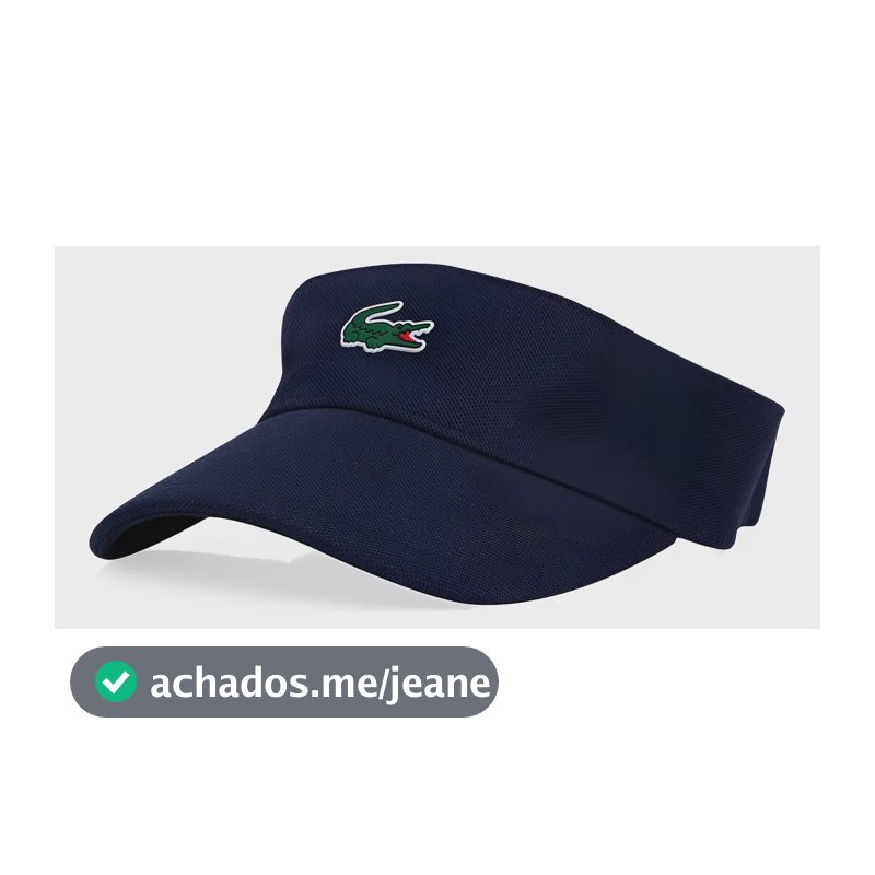 Viseira Lacoste Rk3592 Performance Marinho
