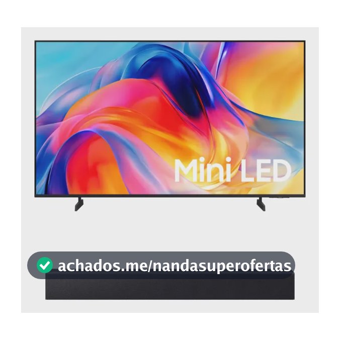 Samsung Smart Tv 65  Miniled 4k + Soundbar Samsung Hw-b400f