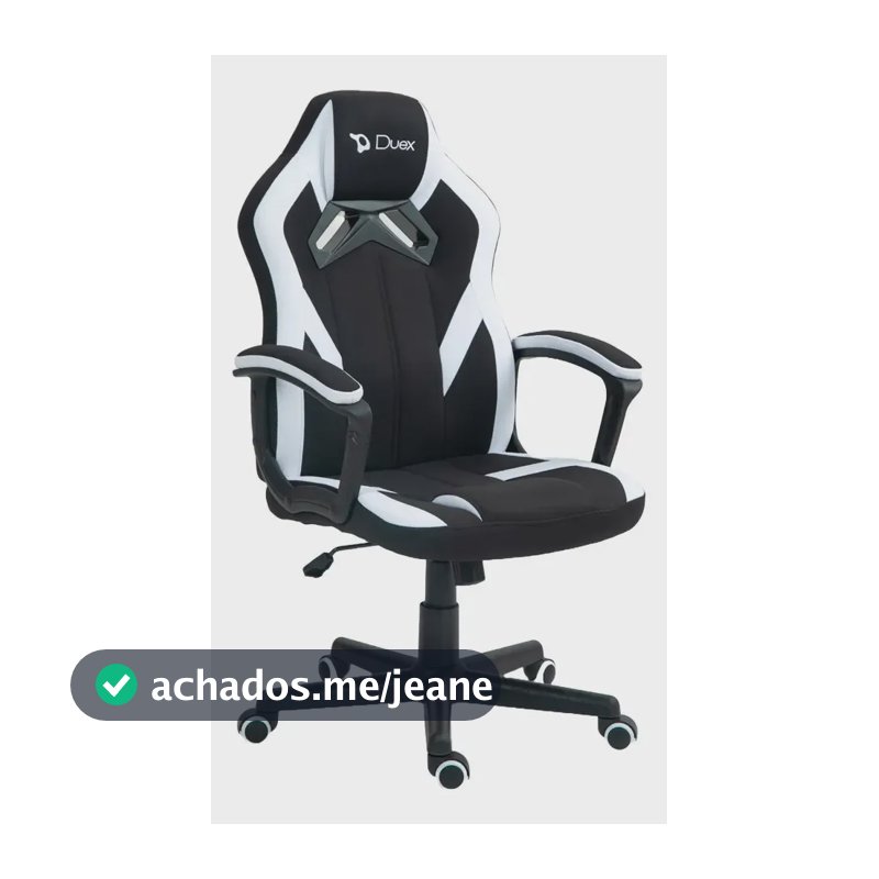 Cadeira Gamer Duex Dx9025 Branco Náilon