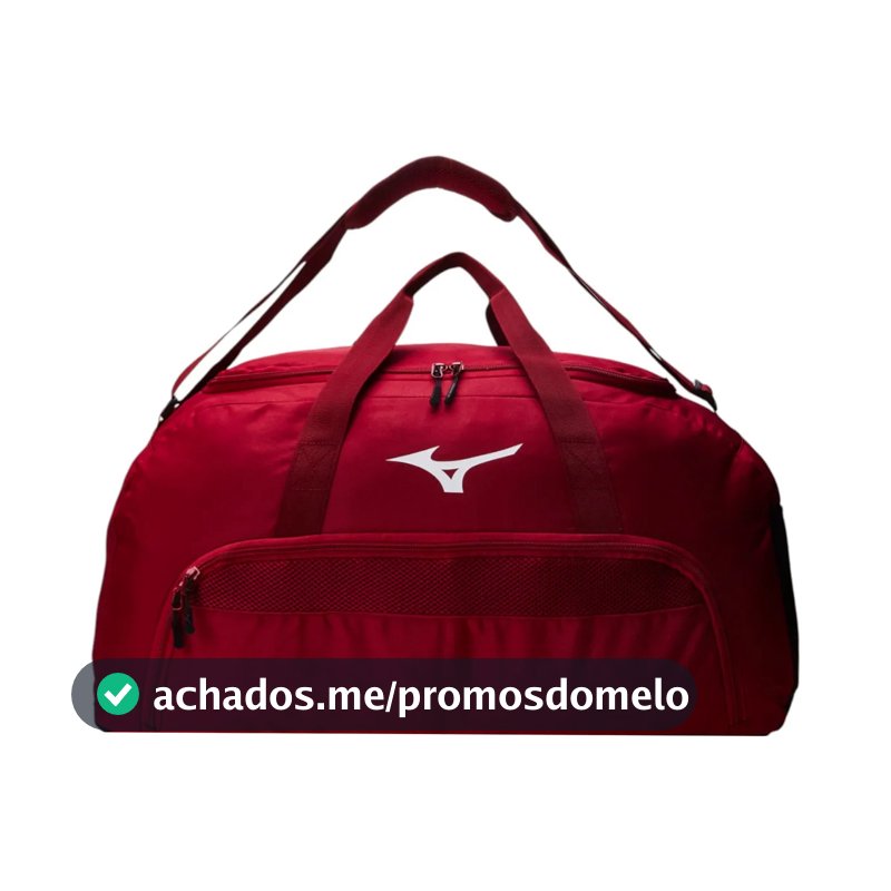 Mala De Treino Soft Ii Mizuno Vermelho