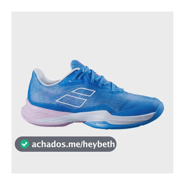 Tênis Babolat Jet Mach 3 Clay Feminino Azul E Rosa