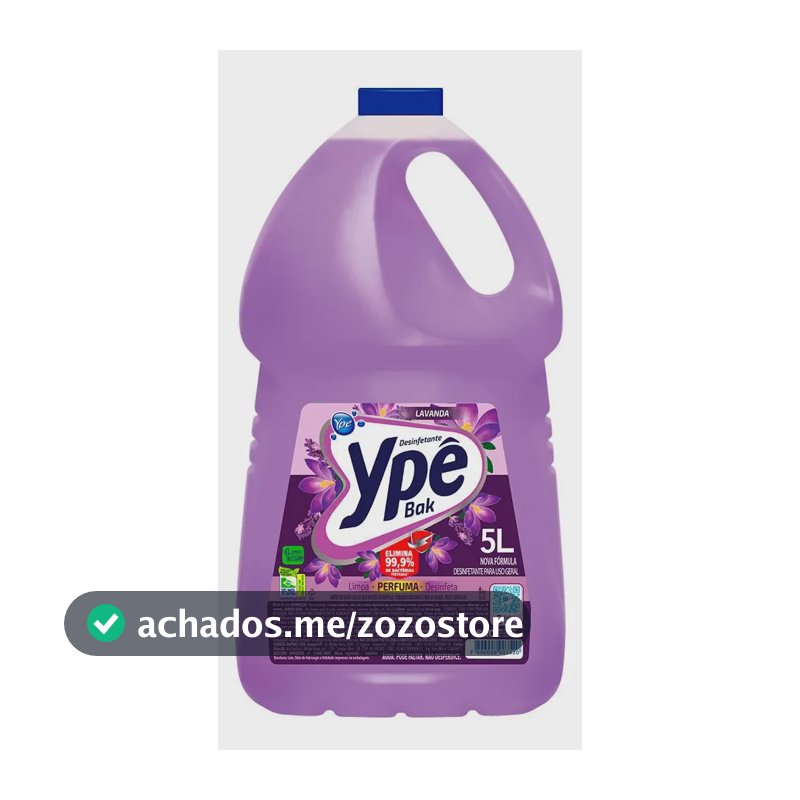 Desinfetante Ypê Bak Lavanda 5L