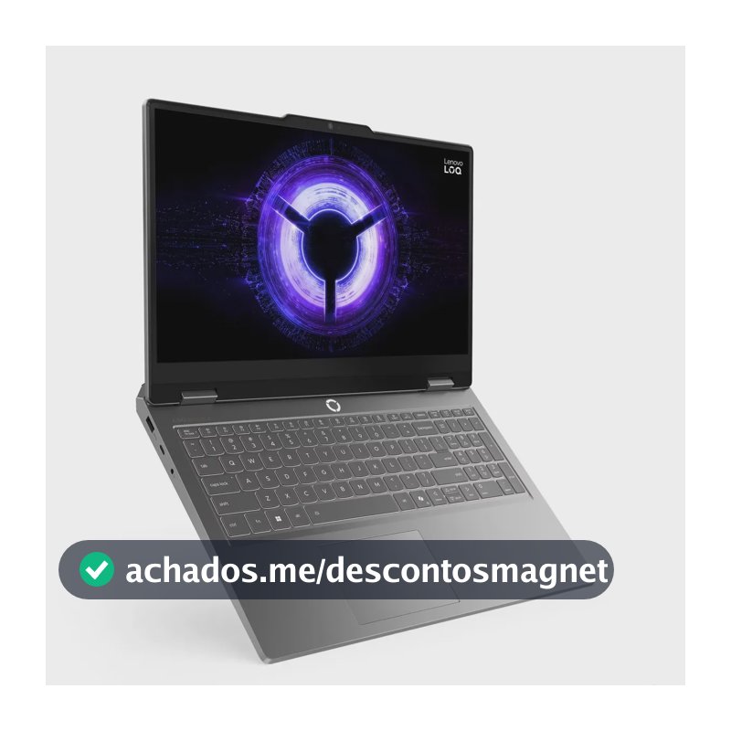 Notebook Gamer Lenovo Loq Essential Intel Core I5-13450hx 16gb 512gb Ssd Rtx 5050 15.6 144hz Windows 11 - 83ux000abo