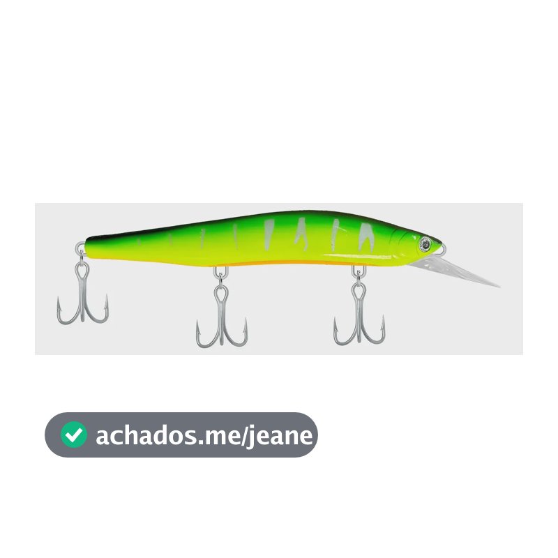 Isca Artificial Nakamura Saru 110 +1 - 11cm 17g Slow Sinker Opaca Fire Tiger