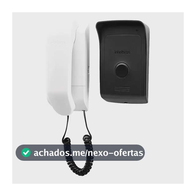 Intelbras porteiro residencial ipr 1010 preto
