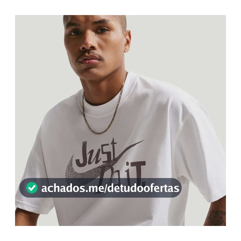 Camiseta Nike Sportswear Jdi Unissex Branco M