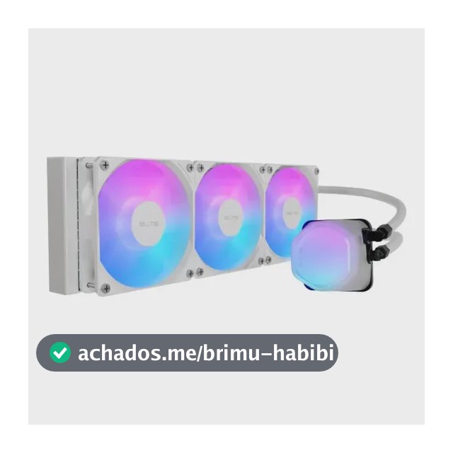 Water Cooler Elite Liquid 36cm Branco Argb (cooler Master) Branco