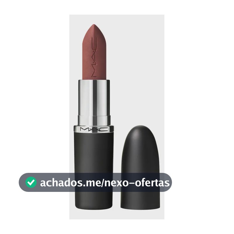 Mac Cosmetics - Batom Matte Macximal - Whirl Acabamento Matte Sedoso