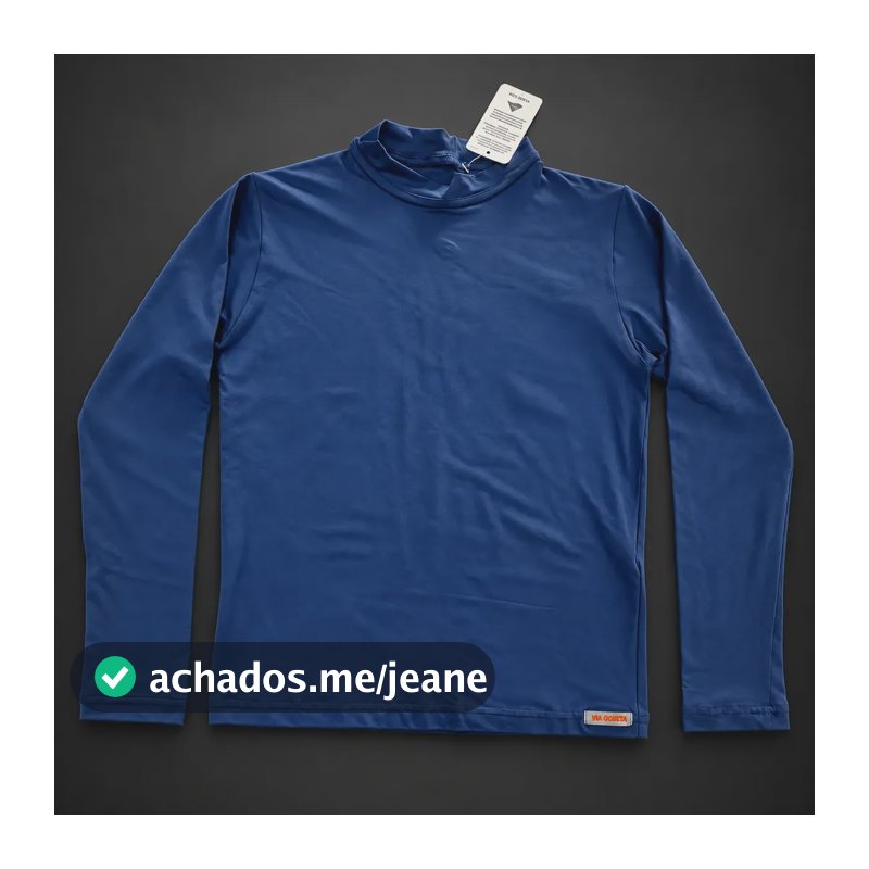 Camiseta Poliamida Térmica Uv 50+ Toque Gelado Via Oculta Verde-escuro G