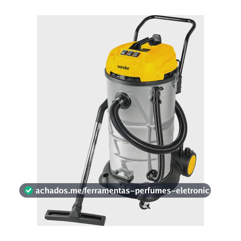 Aspirador De Pó E Líquidos 3.600w Apv 3690 Vonder Amarelo