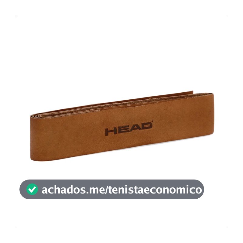 Cushion Grip De Couro Natural Head Marrom Para Tênis