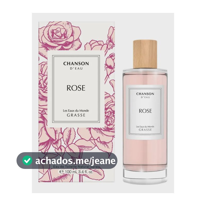 Chanson D Eau Rose Edt - Perfume Feminino 100ml