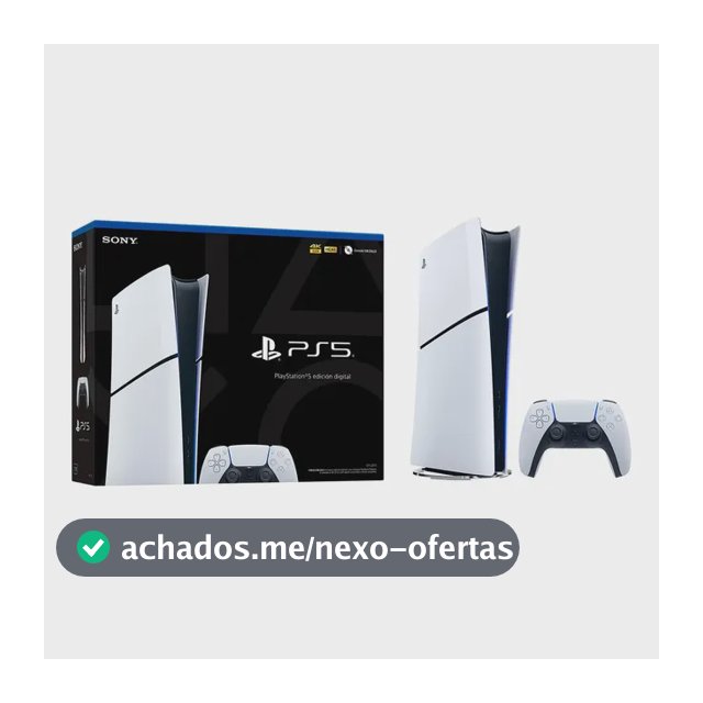 PlayStation 5 Edição Digital 825 GB Slim CFI 2114B Novo Lacrado