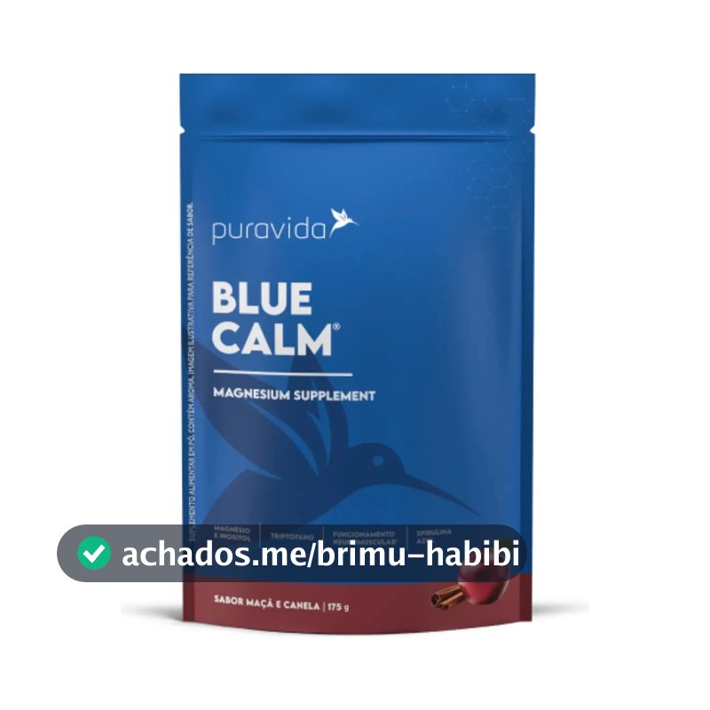 Blue Calm Maçã e Canela 175g Puravida