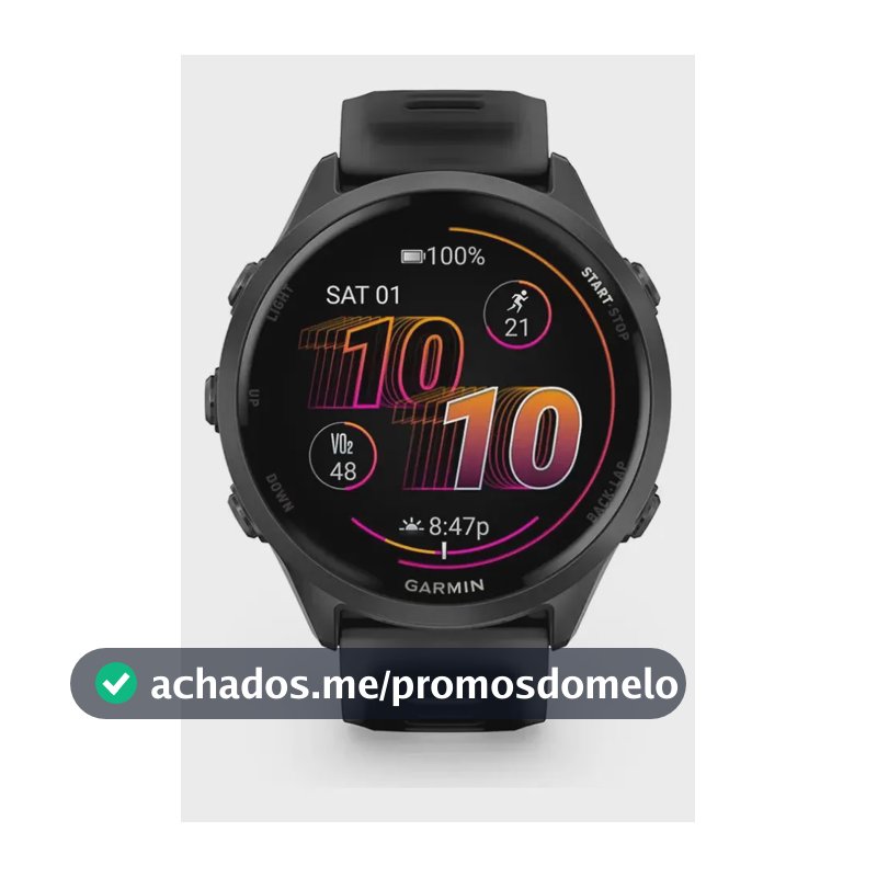 Garmin Forerunner 570 47mm Cinza Ardósia E Translúcido/preto Cinza Ardósia E Translúcido/preto