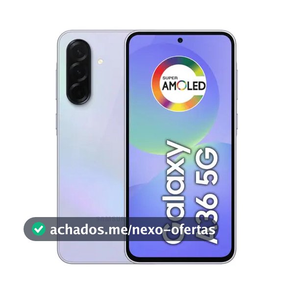 Smartphone Samsung Galaxy A36 5g 128gb 6gb Ram Câmera Tripla De Até 50mp Selfie De 12mp Ip67 Super Amoled 6.7'' Nfc Recursos Ai Android E Segurança Snapdragon - Violeta