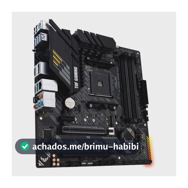 Placa Mãe Asus Tuf B550m-plus, Ddr4, Am4, Matx, B550