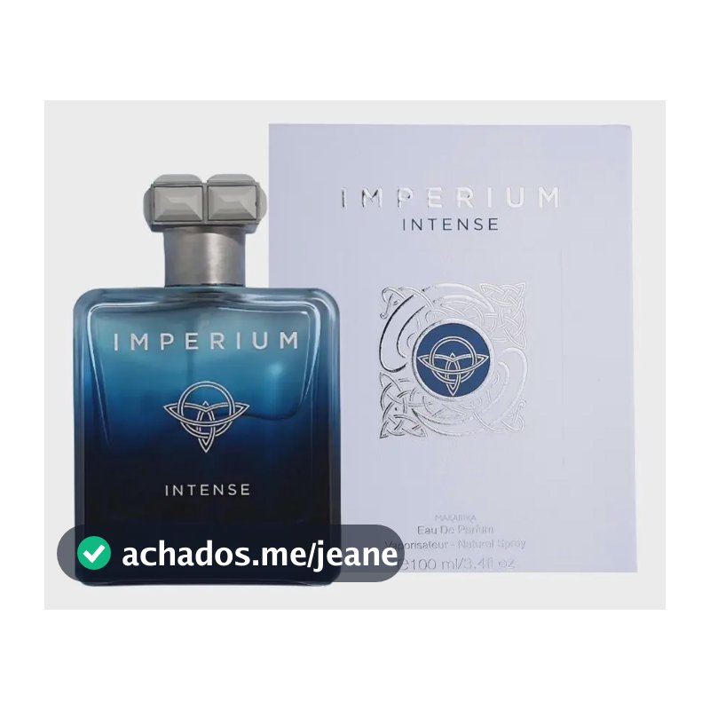 Fragrância World Imperium Intense EDP 100ml para homens