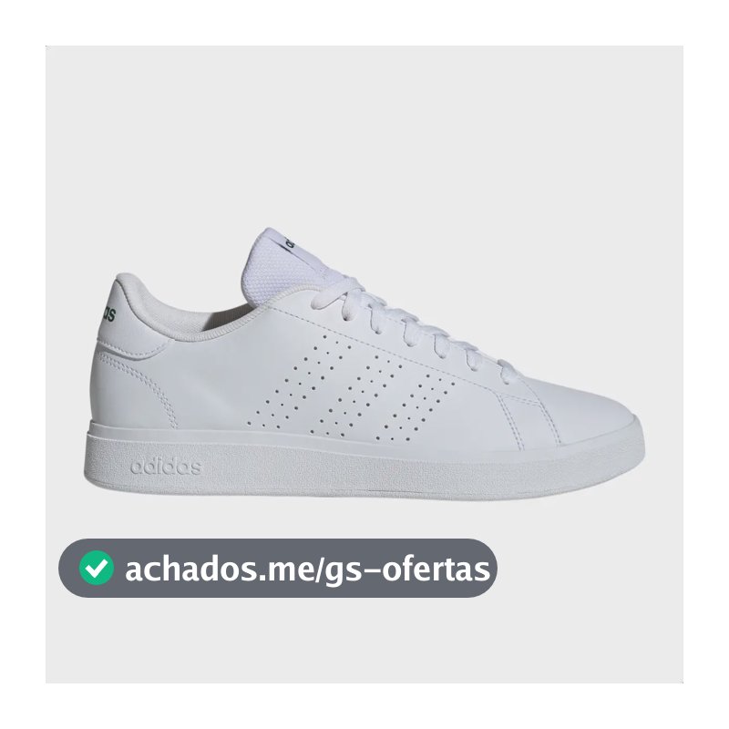 Tênis Casual Masculino Advantage Base 2.0 adidas Liso