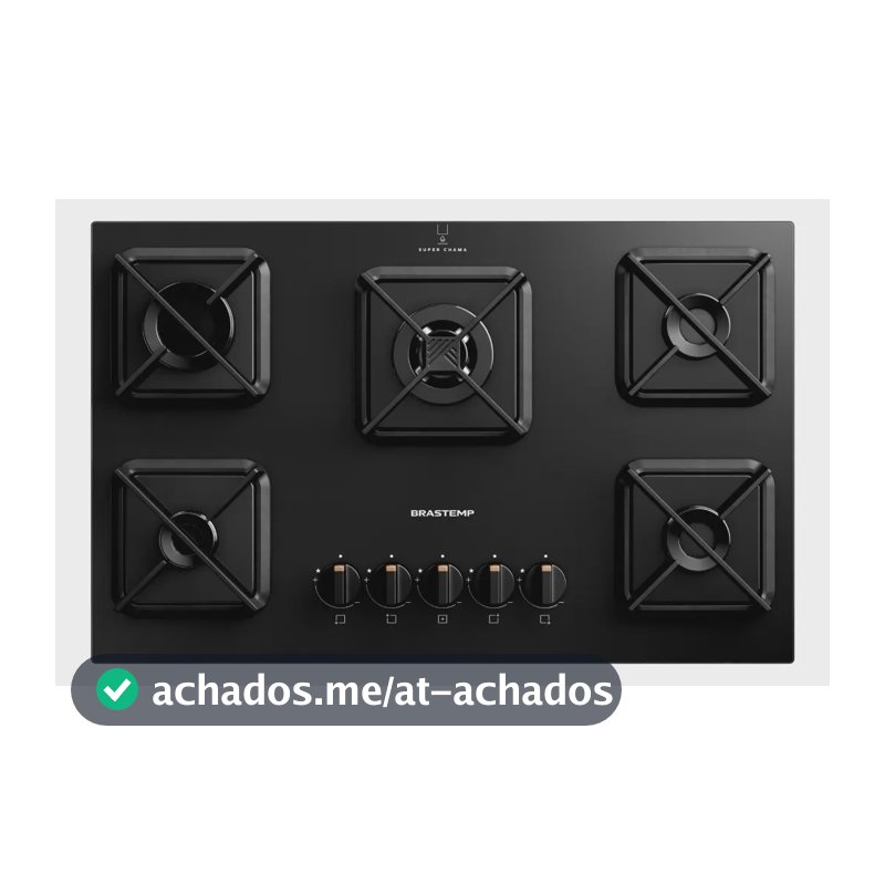 Cooktop Brastemp a Gás 5 Bocas - BDS75AE