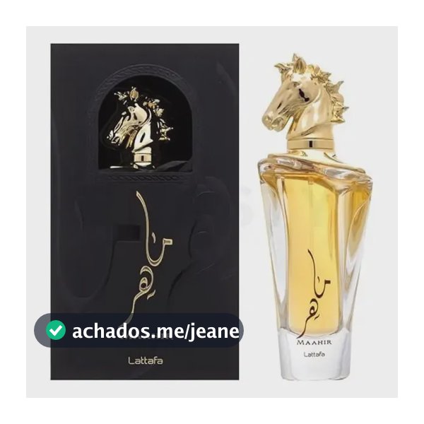 Perfume Lattafa Maahir Eau De Parfum 100ml