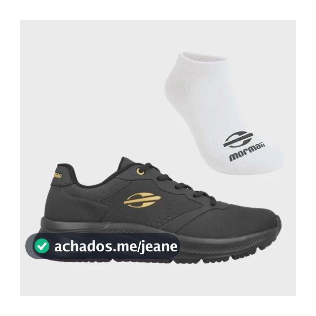 Kit Tênis De Academia Masculino Mormaii Free Run E Meia