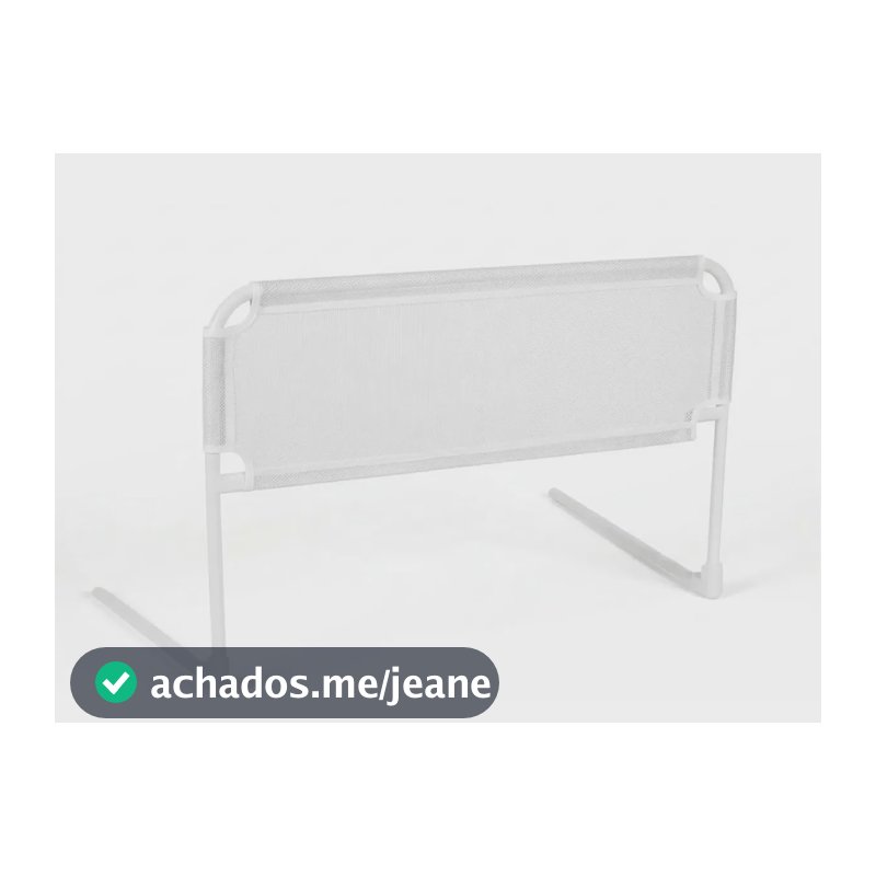 Grade De Proteção Para Cama - Serve Cama Box Bebês E Idosos Cor Branco