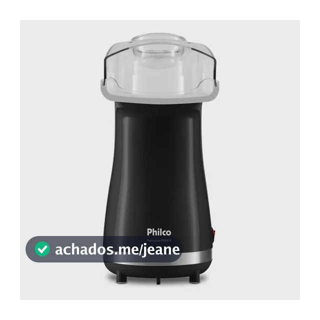 Pipoqueira Elétrica Philco Preto 127v