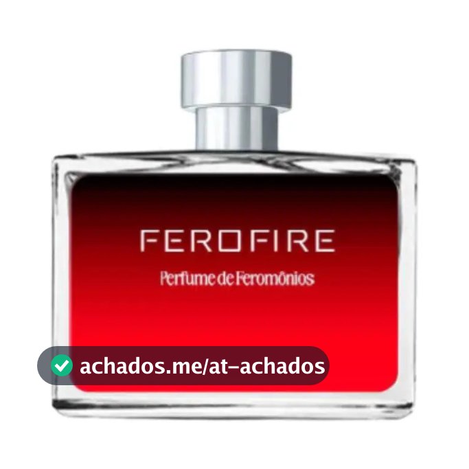 Perfume Masculino FeroFire Men Parfum 50ml Amadeirado Aromático