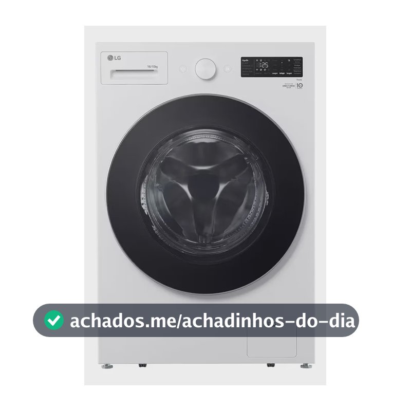 Lava E Seca Smart LG 16kg  Branca Com Aidd - 220v 220v Branco