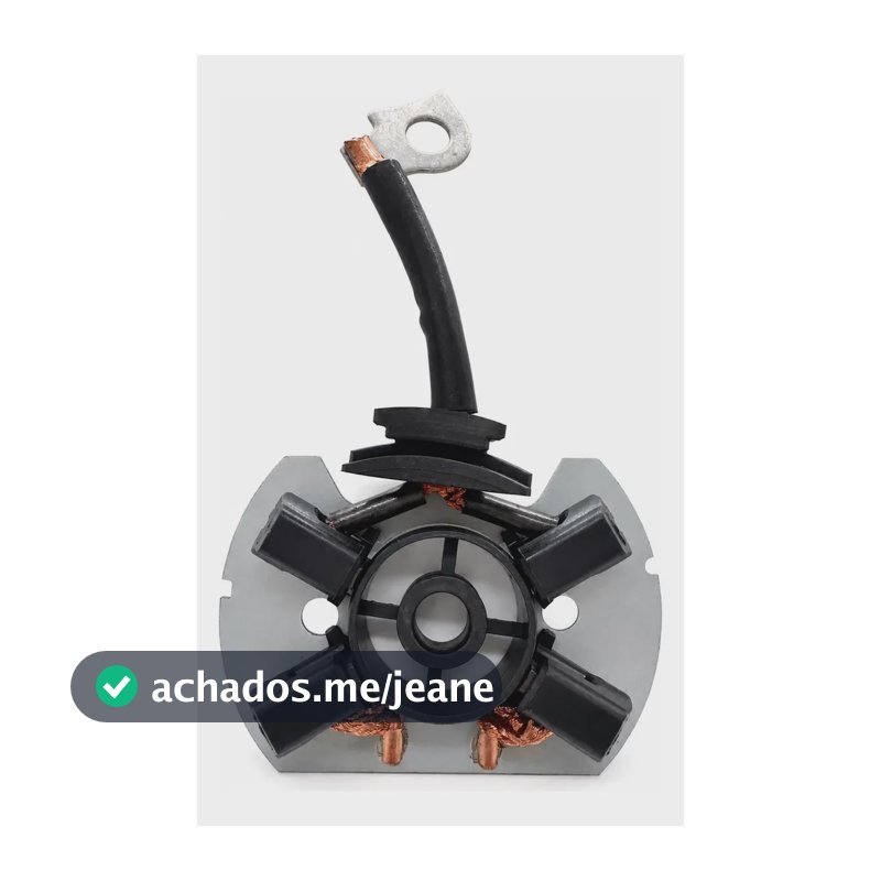 Porta Escova Motor Partida Bosch A-210 Palio Punto Strada Fire E-torq Gol Voyage G5 Fox Saveiro