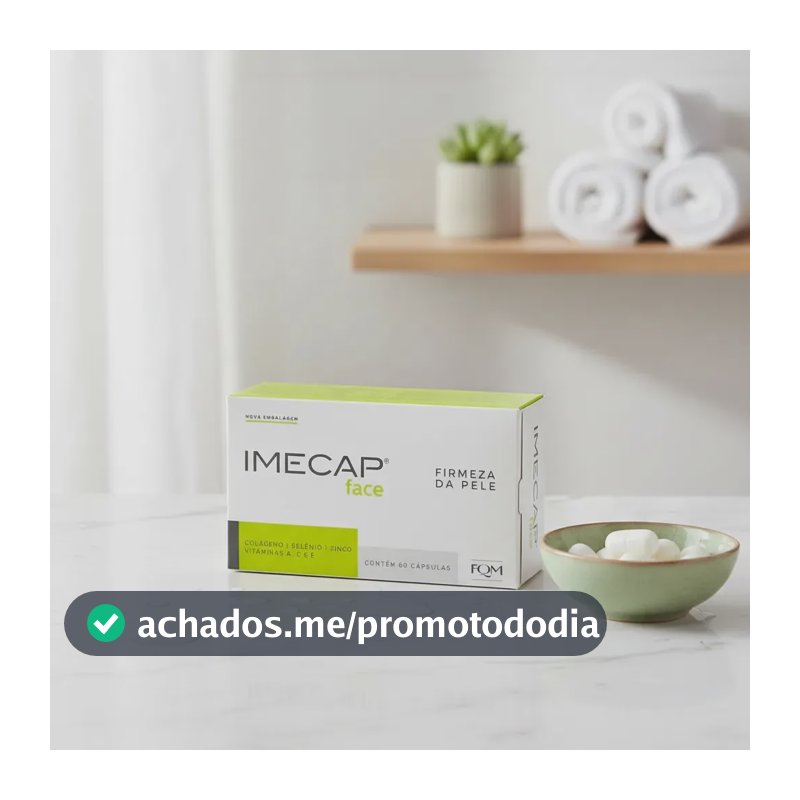 Suplemento rejuvenescedor Imecap FQM caixa con 60 cápsulas