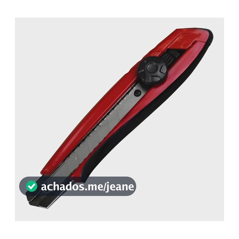 Estilete De 18 Mm Com Trava De Parafuso - Kux030-s Starrett