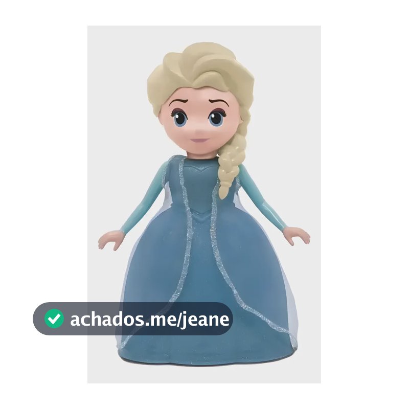Boneca Infantil Disney Frozen Princesa Elsa Elka