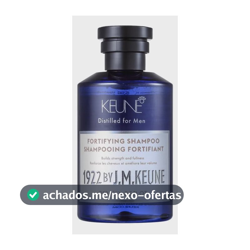 1922 By J. M. Keune Fortifying - Shampoo Antiqueda 250ml Blz Única