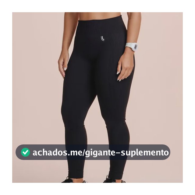 Calça Legging Max Lupo Sem Costura Fitness Sustentação