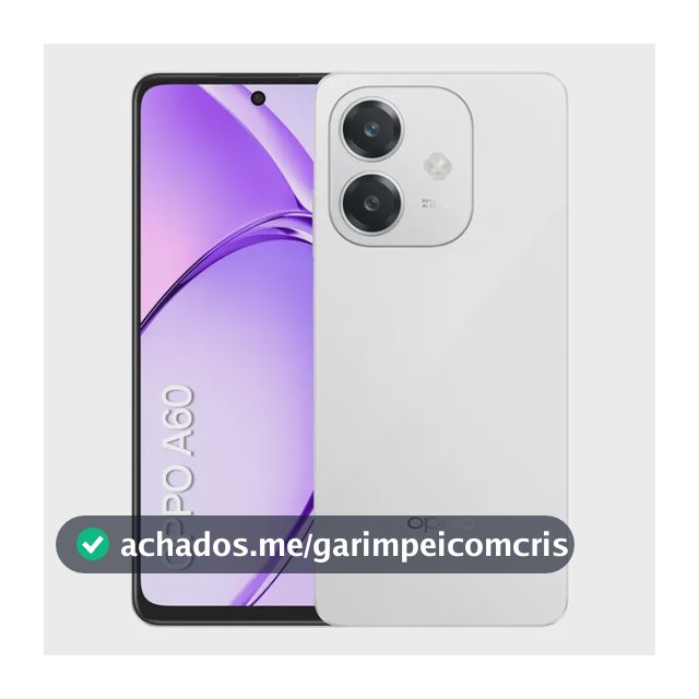 Smartphone OPPO A60 256GB 8GB RAM Branco