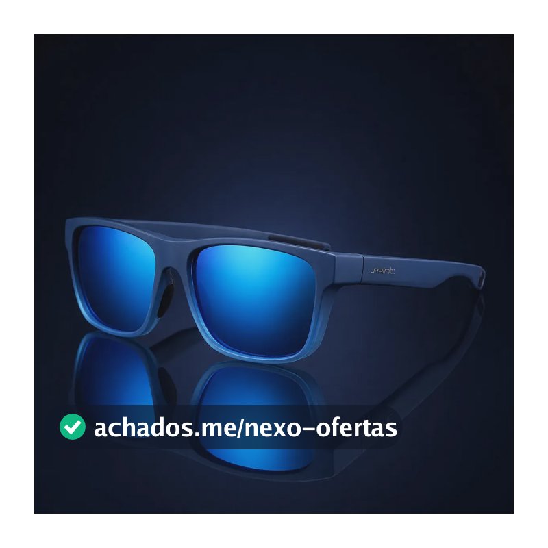 Óculos De Sol Polarizado Over Glass Saint Para Pesca Blue