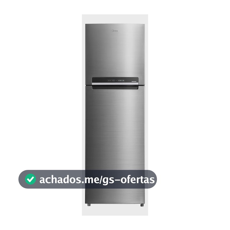 Geladeira Frost Free Md-rt572evd46 Duplex 425l Midea 220v Inox 220v