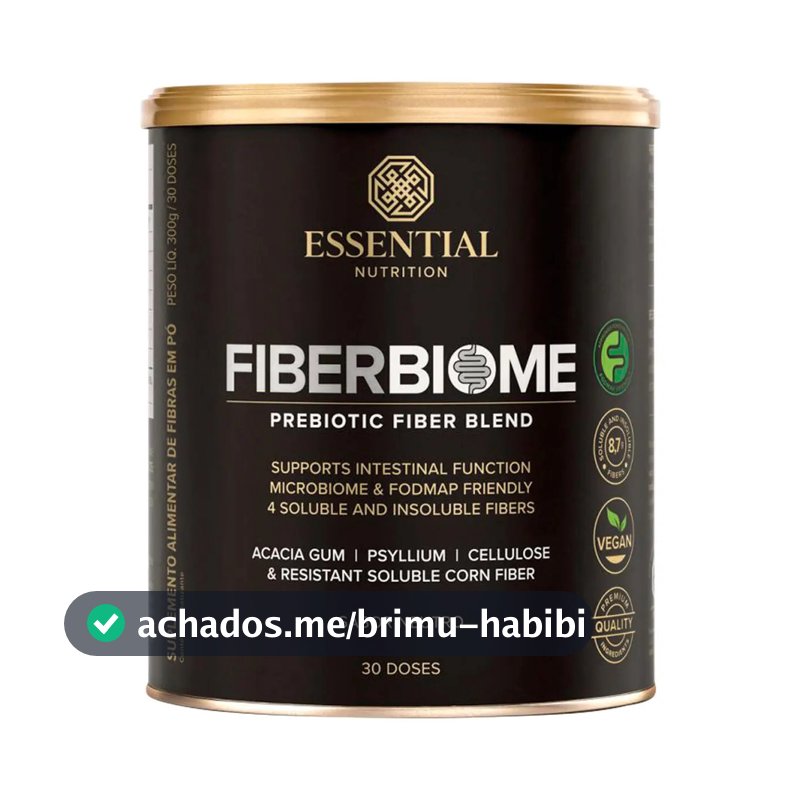 Fiber Biome Essential Nutrition 300g Neutro Fiberbiome