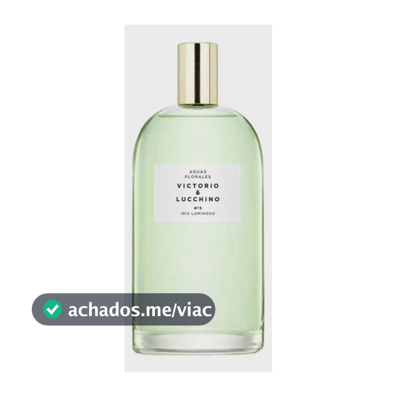 Perfume feminino Águas Florales Nº3 Iris Luminoso Eau de Toilette 150 ml Victorio & Lucchino