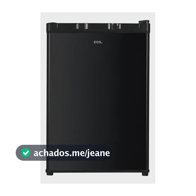 Frigobar Eos 71 Litros Ice Compact Preto Efb83p Preto