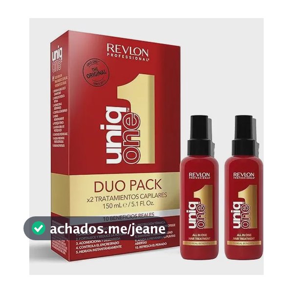 Revlon Uniq One 10 Em 1 Leave In 150ml Duo Pack (2 Unidades)