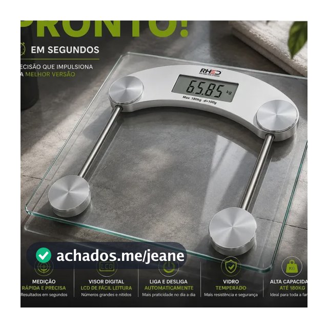 Balança Corporal Digital Vidro Temperado Transparente Portátil pesagem Academia Nutricionista Balanca 180kg Dieta Treino Fitness Musculação Saúde Profissional Ou Domestico Rhead Red High End Studios