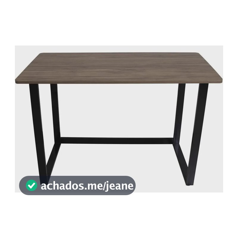 Mesa Office Hayonik Mho 1500 Pés Regulagem Altura Borda 15mm Amendola Rustica