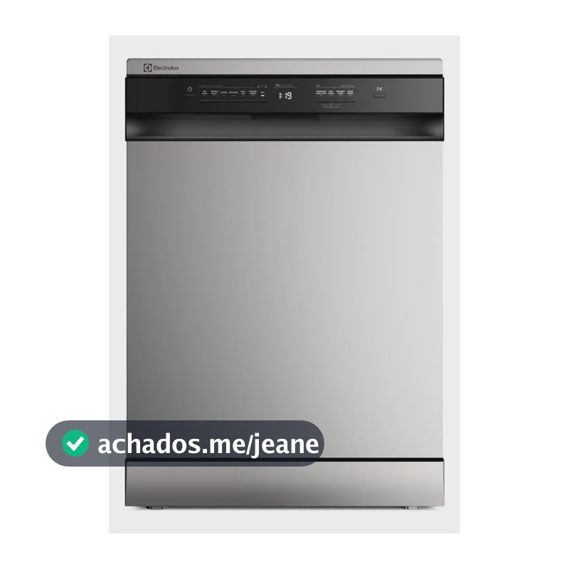 Lava-louça Electrolux 14 Serviços Inox Lava e Seca 50' Ls14e Prateado