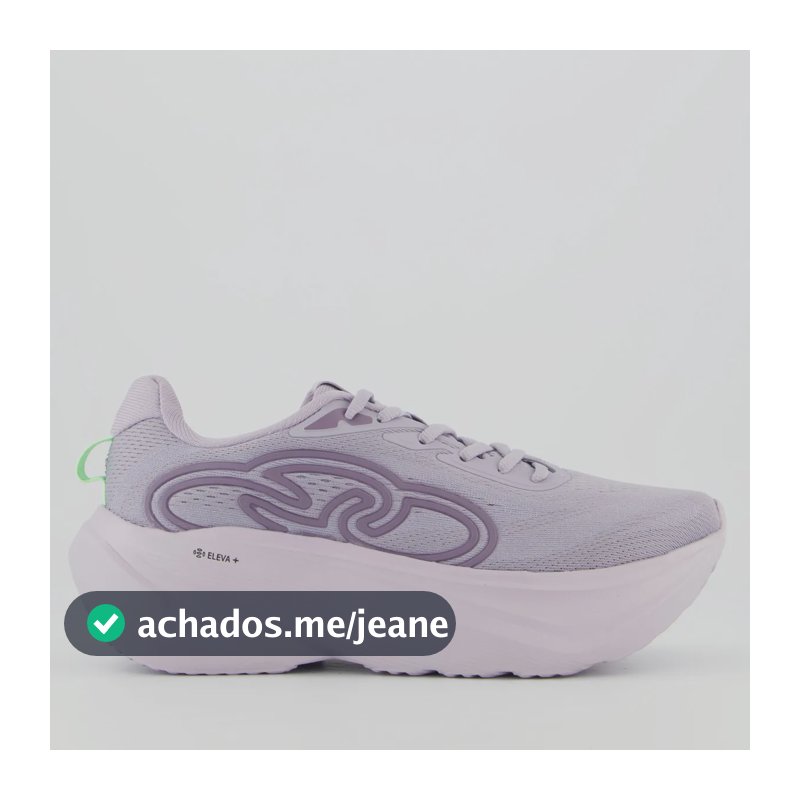 Tênis Olympikus Grau Feminino Lilás Roxo - 37,0 Br