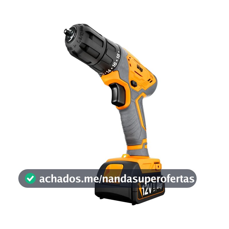 Parafusadeira e Furadeira WF12K3.2 Bateria 12V WAP