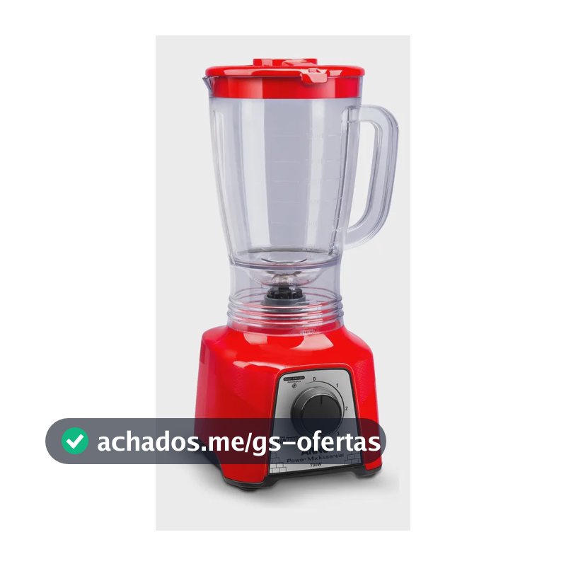 Liquidificador Arno Power Mix Essential Vermelho Lq18 | Arno