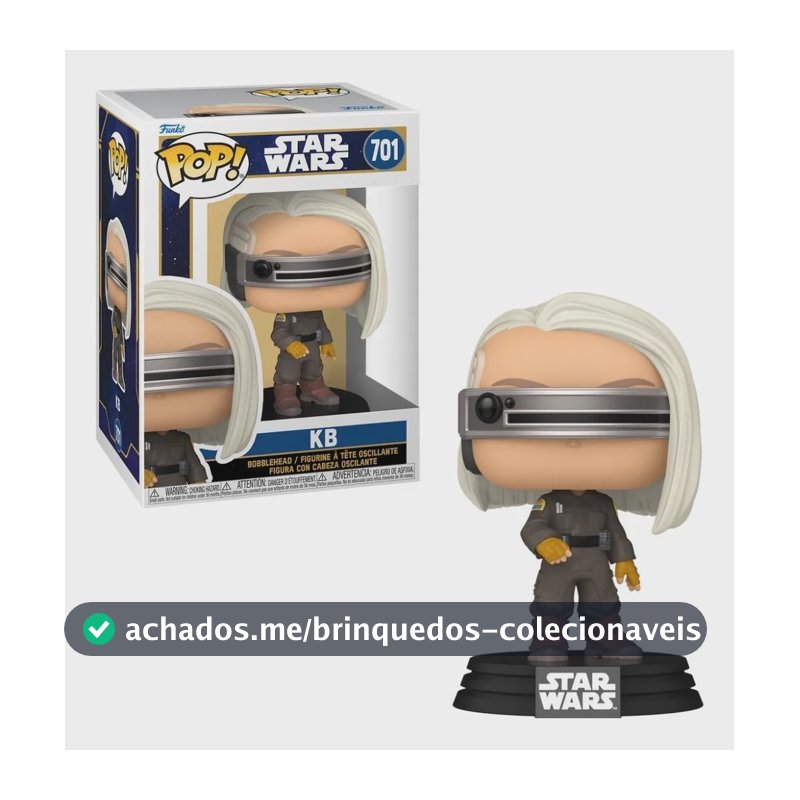 Boneco Funko Pop! Star Wars Skeleton Crew - Kb